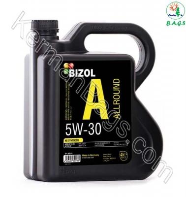 روغن موتور خودرو 5W-30_4L یلو بیزول (ساخت کشور المان)