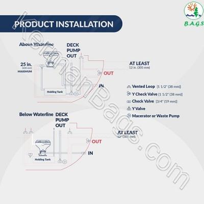 توالت فرنگی برقی تی ام سی مدل TMC-29921