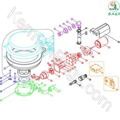 توالت فرنگی برقی تی ام سی مدل TMC-29923
