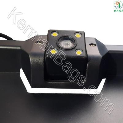 قاب پلاک خودرو مدل JX-9488 به همراه دوربین دنده عقب