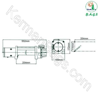 وینچ 9500pd کابلی (ویژه)