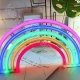 چراغ دیواری نئونی مدل رنگین کمان ZJ-01-rainbow-GM3