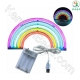 چراغ دیواری نئونی مدل رنگین کمان ZJ-01-rainbow-GM3